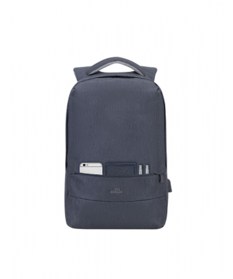 Rivacase Sac à dos anti-vol gris fonce