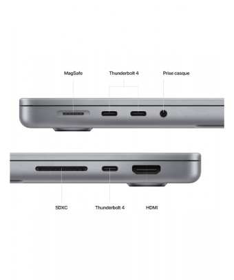 MacBook Pro 14 pouces M2 Pro 16Go 512Go