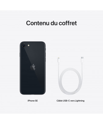 iPhone SE (2022) 64 Go Midnight