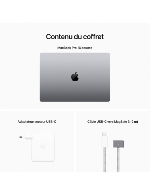 MacBook Pro 16 pouces M2 Pro