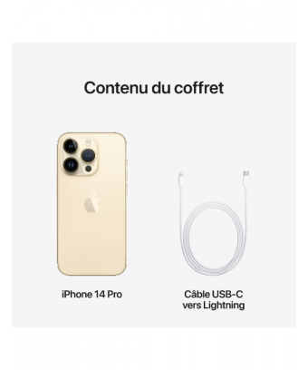                                  iPhone 14 Pro 256GB Gold - iStore Tunisie                              