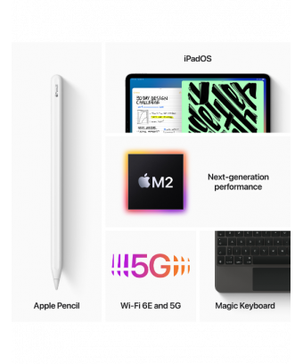 iPad Pro 12-9 pouces Wi-Fi Cellular 2022
