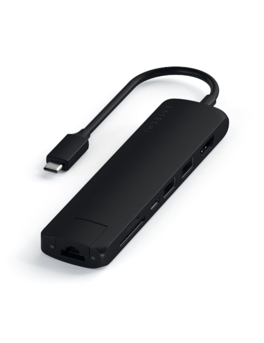 multiport USB-C slim avec adapteur ethernet