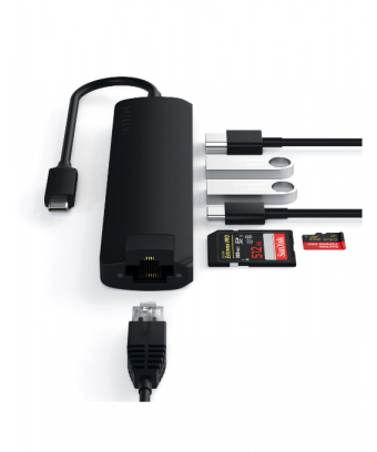 multiport USB-C slim avec adapteur ethernet