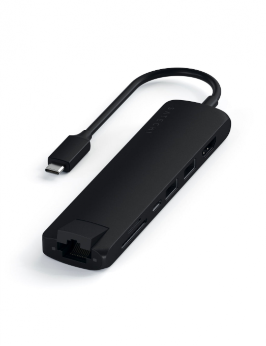 multiport USB-C slim avec adapteur ethernet