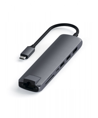 multiport USB-C slim avec adapteur ethernet