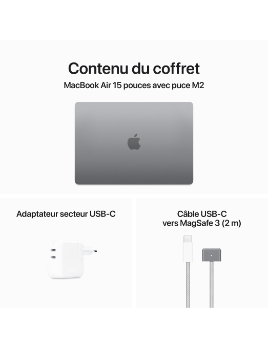 macbook air 15 pouces space gray