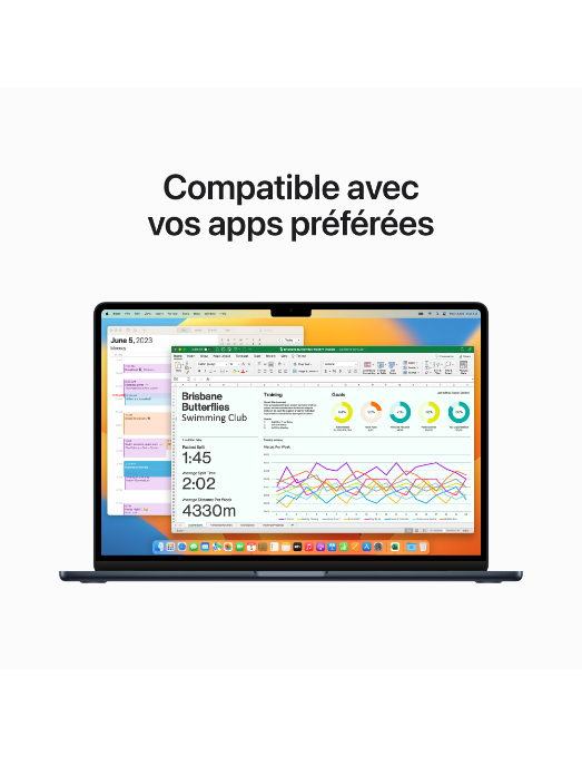 MacBook Air 15 pouces Midnight