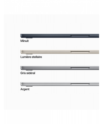 MacBook Air 15 pouces Midnight