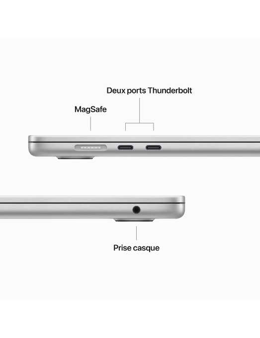 MacBook Air 15 pouces Silver