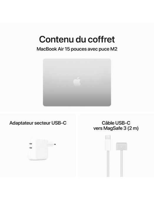 MacBook Air 15 pouces Silver