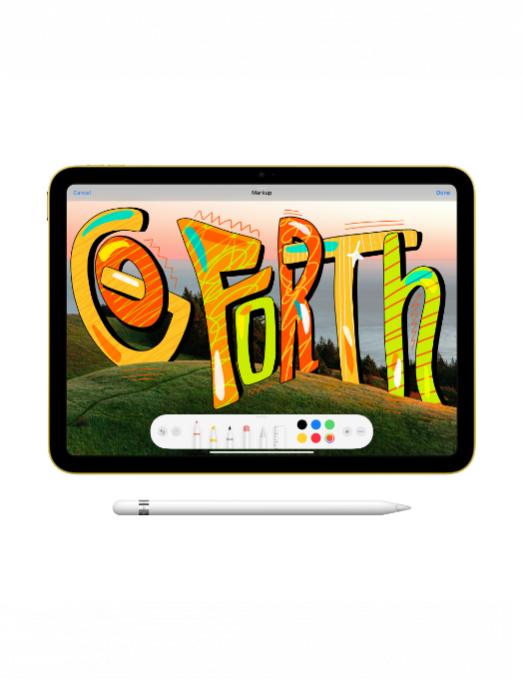 iPad 10.9 pouces 64 Go Wi-Fi plus Cellular Silver avec apple pencil