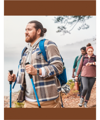 Fitbit Charge 5 in camping