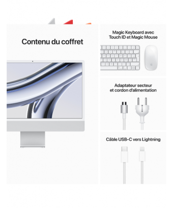 iMac 24 4 ports silver
