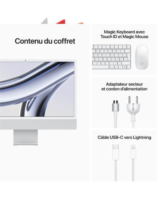 iMac 24 4 ports silver