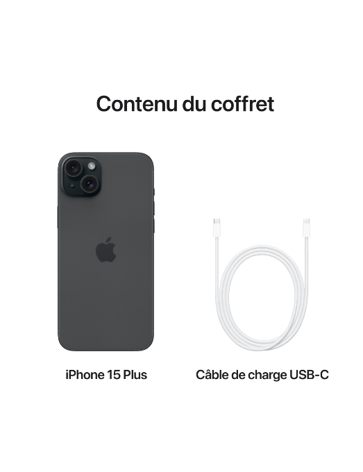 iPhone 15 Plus 128 Black