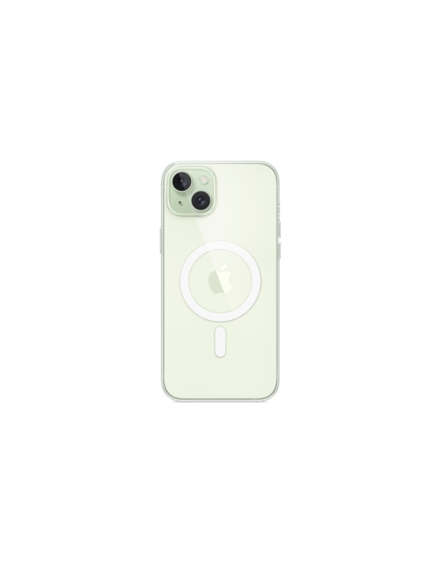 Coque transparente avec MagSafe pour iPhone 15 Plus