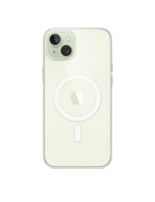 Coque transparente avec MagSafe pour iPhone 15 Plus Coque transparente avec MagSafe pour iPhone 15 Plus
