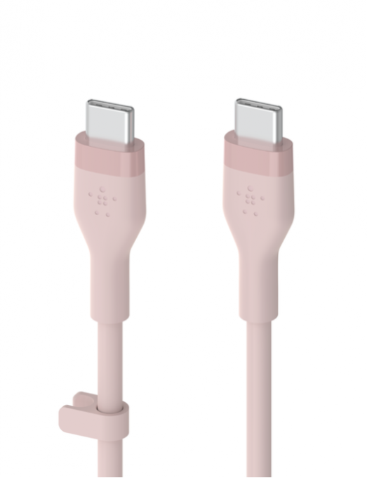                                  Câble Boostcharge flex usb-c vers usb-c 60W - Rose - iStore Tunisie                              