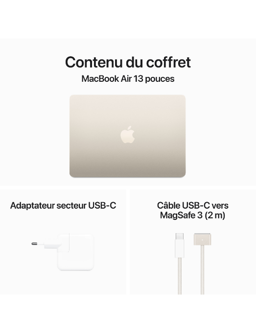 Apple MacBook Air M3 13 starlight