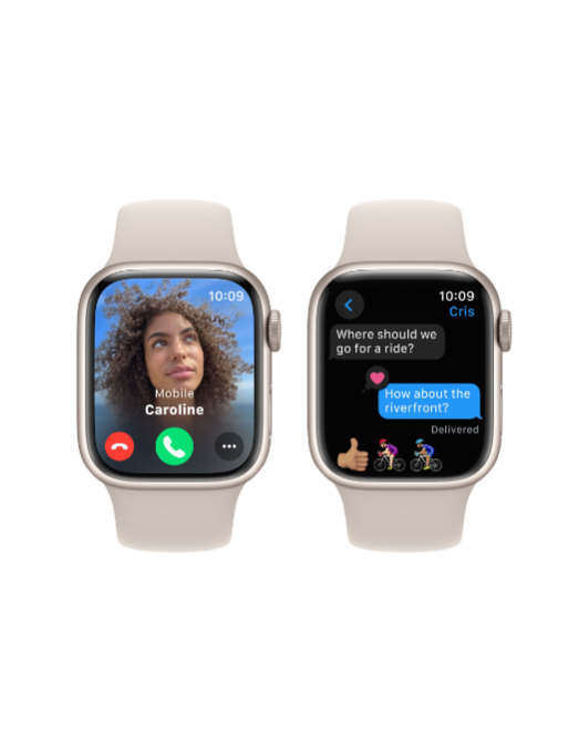 Watch series 9 alu sportband starlight
