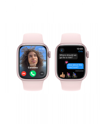 Watch series 9 alu sportband pink