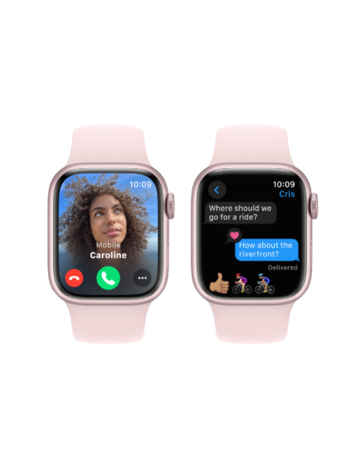Watch series 9 alu sportband pink