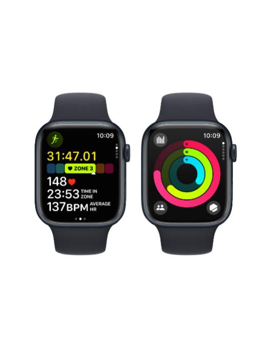 Series 9 45 mm GPS Aluminium Midnight