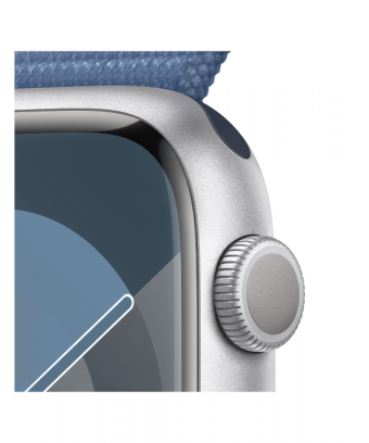 Watch Series 9 GPS Aluminium Silver Sport Loop