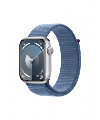 Watch Series 9 GPS Aluminium Silver Sport Loop