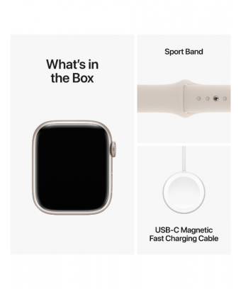 Apple Watch Series 9 GPS Aluminium Starlight