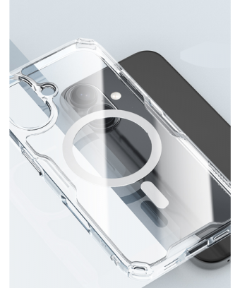 Etui pour iPhone 16 anti-choc et rayure compatible MagSafe
