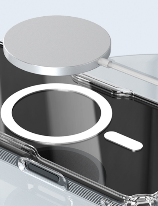 Etui pour iPhone 16 anti-choc et rayure compatible MagSafe