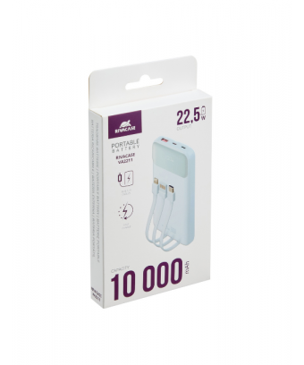 PowerBank Pc Portable RivaCase blanc
