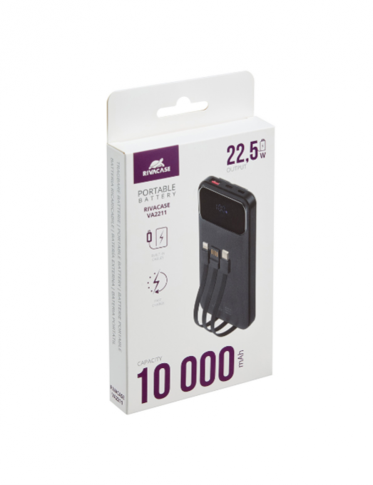 PowerBank Pc Portable RivaCase Black