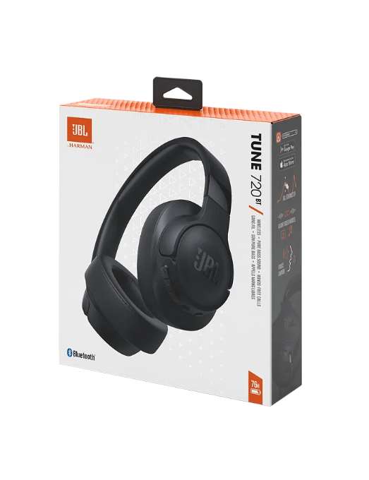Casque sans fil JBL TUNE 720 Bluetooth Noir