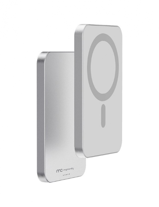 MyCandy Powerbank silver