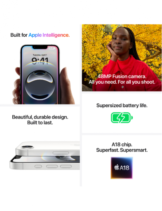 iPhone 16e 128Go Black