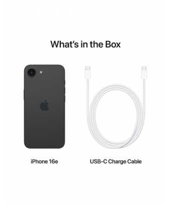 iPhone 16e 128Go Black