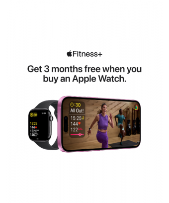 Apple Watch SE GPS (2024) 44 mm Aluminium Minuit
