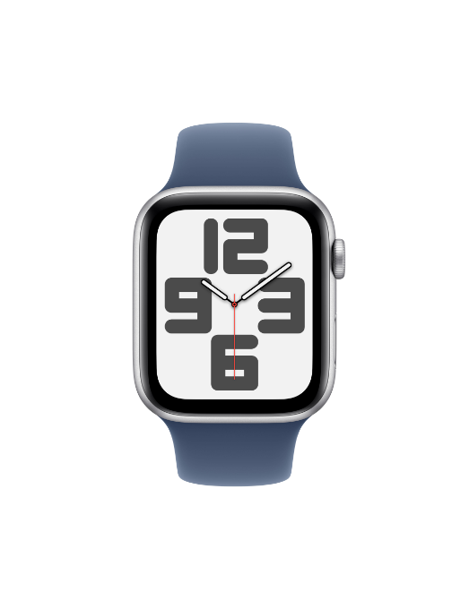 Apple Watch SE GPS (2024) 44 mm Aluminium Argent