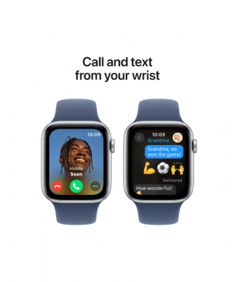 Apple Watch SE GPS (2024) 44 mm Aluminium Argent