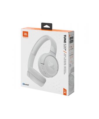 Casque sans fil JBL TUNE 520 Bluetooth Blanc
