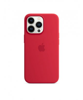 iPhone 13 Pro Silicone Case with MagSafe – (PRODUCT)RED