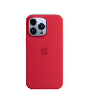 iPhone 13 Pro Silicone Case with MagSafe – (PRODUCT)RED