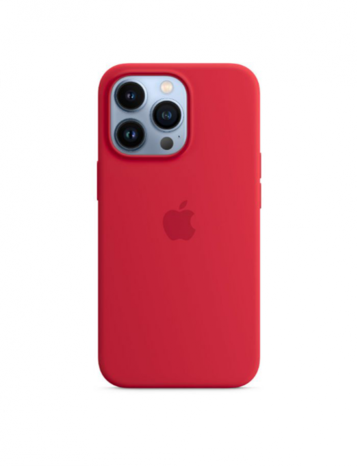 iPhone 13 Pro Silicone Case with MagSafe – (PRODUCT)RED