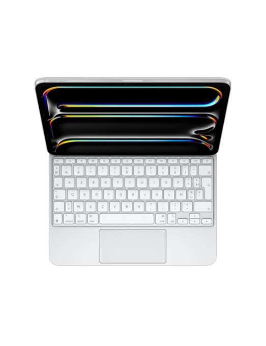 Magic Keyboard pour iPad Pro 11 pouces (M4) - Français - Blanc