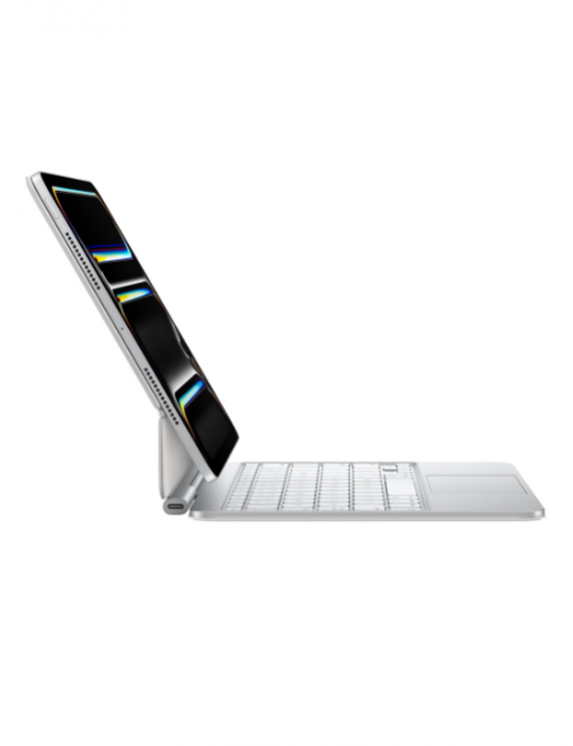Magic Keyboard pour iPad Pro 11 pouces (M4) - Français - Blanc