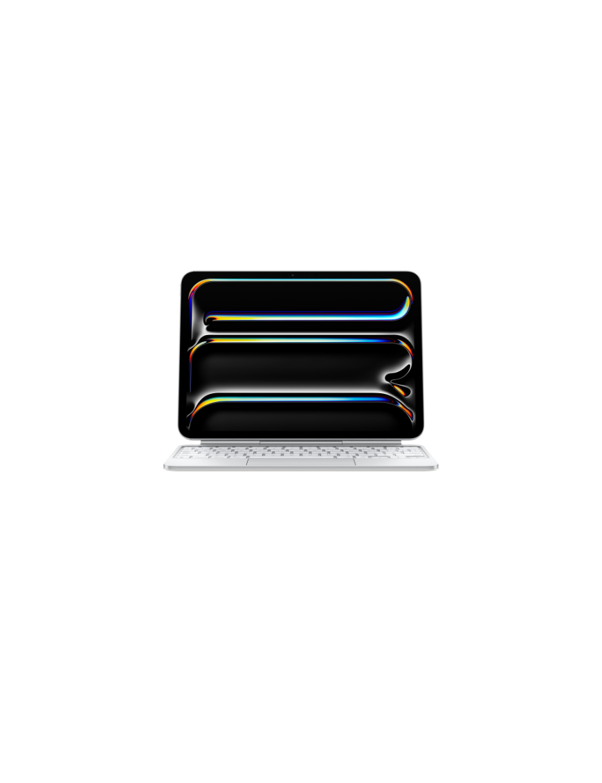Magic Keyboard pour iPad Pro 11 pouces (M4) - Français - Blanc