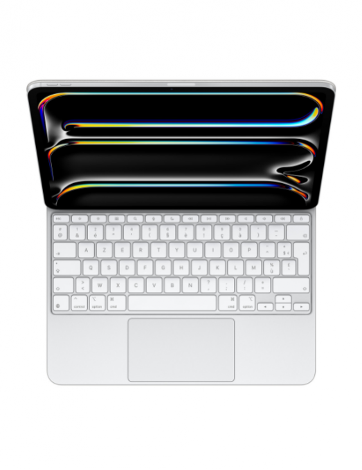 Magic Keyboard pour iPad Pro 13 pouces (M4) - Français - Blanc